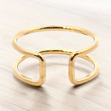 14KGF (Size6) Double ring, SKU#405162R6