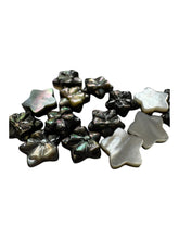 Tiny star shape Mother Of Pearl with a Bow, SKU#M4408