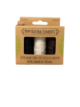 Hemp 3-Spool Box Dyed, SKU#HEMP3100