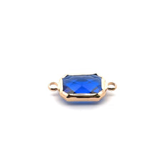 Royal blue rectangle shape crystal charm,SKU#M2147royalblue