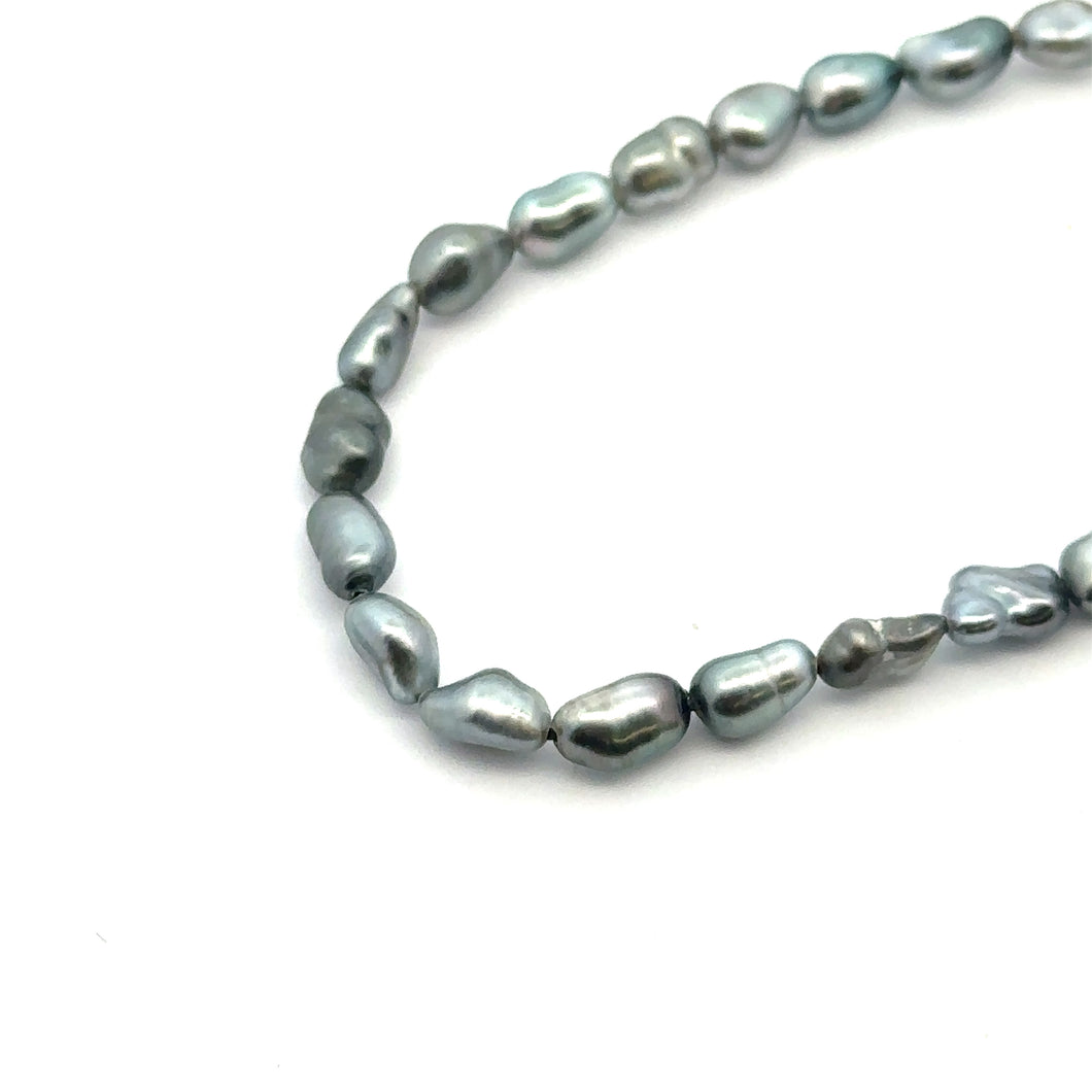 Tahitian keshi pearl strand, 100% natural, SKU#Keshi40