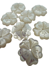 White flower Mother Of Pearl, SKU#M4617