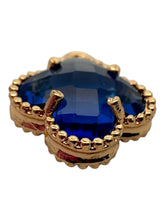 Dark blue four leaf clover charm, SKU#M2158-29