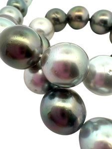 100% Natural Tahitian pearl strands, AAA, 15-17mm. SKU#THP123