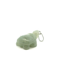 Turtle shaped aventurine pendant SKU#M2184
