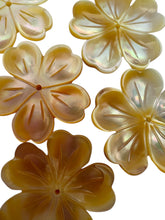 Yellow Flower Mother Of Pearl, SKU#M4613