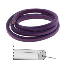 Purple Hollow Leather