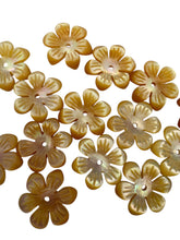 Yellow Flower Mother Of Pearl, SKU#M4625