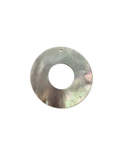 Carved round mother of pearl, SKU#M2339