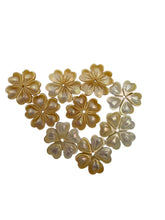 Yellow flower Mother of Pearl, SKU#M4616