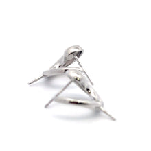 Silver plated earring with add on Peg, SKU#M3757S
