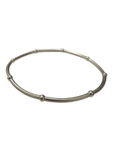 Sterling silver 6.75” stretchy tube bead bracelet, SKU#5014838675L