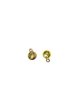 4mm, Gold filled , 3A, Cubic Zicronia Bezel 
SKU#4000056SDM8