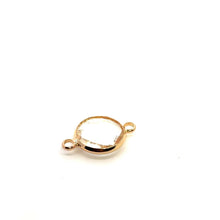 Clear triangle shape crystal charm,SKU#M2148clear
