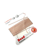 Light Pink Bead Cord - Perlseide