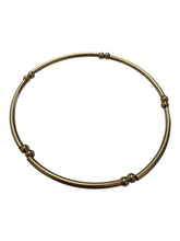 14KGF 6.75” tube bead bracelet,SKU#4014835675L