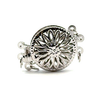White gold bead clasp, SKU#WG/88