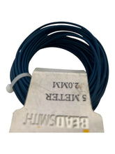 Blue Greek Leather Cord