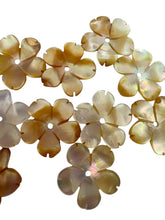 Yellow flower Mother Of Pearl, SKU#M4648