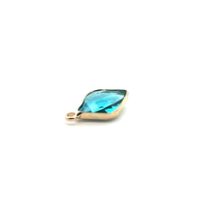Diamond shaped charm SKU#M3105aquablue
