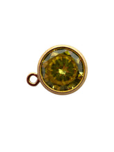 6mm, Gold filled , 3A, Cubic Zicronia Bezel 
SKU#400059SDM8