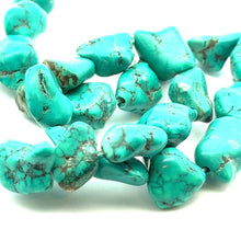 Turquoise Blue Stone W:1/8in L:3/8in-5/8in SKU#M3182