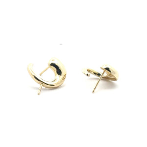 Gold plated earring, peg for for pearl, SKU#M3757G