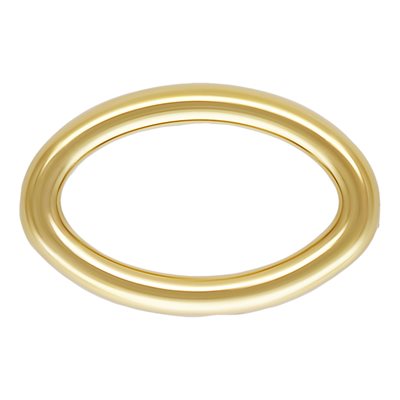 Closed Oval jump Ring 0.64x3x4.6mm, 14k Gold Filled, #4004425OVC