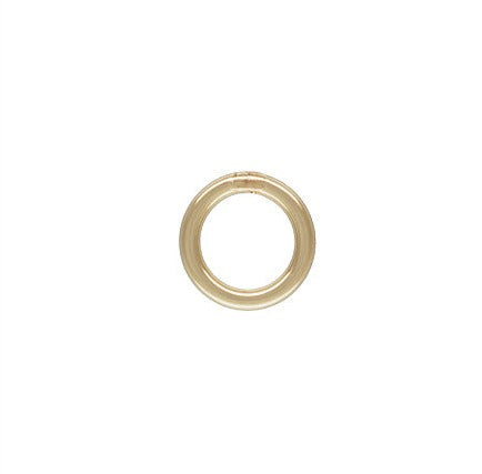 22ga Closed Jump Ring 0.64x4mm, 14k Gold Filled, Sterling Silver, 14k Rose Gold Filled1 #4004445C