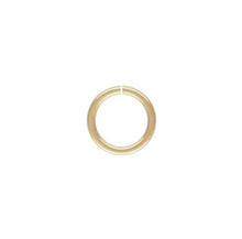 22ga Open Jump Ring 0.64x5mm, 14k Gold Filled, Sterling Silver, 14k Rose Gold Filled, #4004452