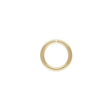 22ga Open Jump Ring 0.64x5mm, 14k Gold Filled, Sterling Silver, 14k Rose Gold Filled, #4004452