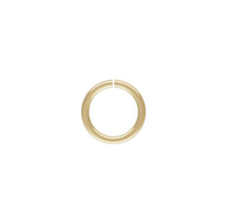22ga Open Jump Ring 0.64x5mm, 14k Gold Filled, Sterling Silver, 14k Rose Gold Filled, #4004452