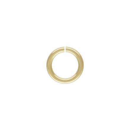 20.5ga Open Jump ring 0.76x6mm, 14k Gold Filled, Sterling Silver, 14k Rose Gold Filled, #4004472