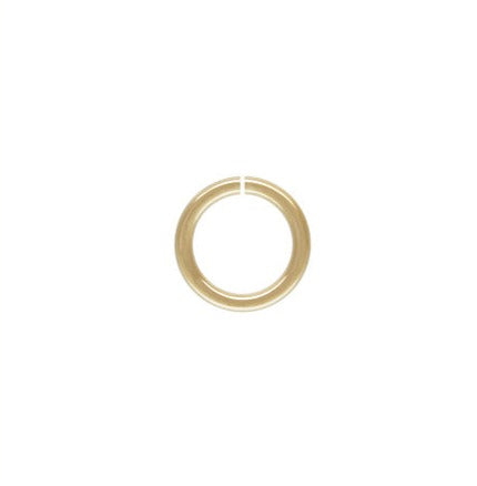 20.5ga Open Jump Ring 0.76x5.5mm, 14k Gold Filled, #4004479