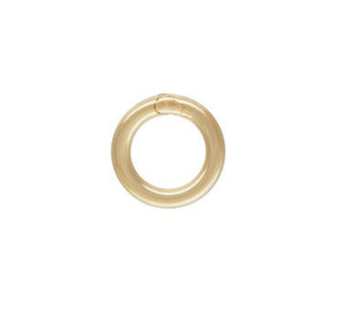 19ga Closed Jump Ring 0.89x5mm, 14k Gold Filled, Sterling Silver, #4004502C