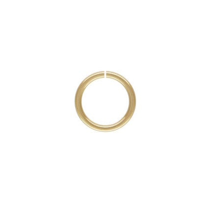 22ga Open Jump Ring 0.64x7mm, 14k Gold Filled, #4004506