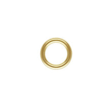 18ga Closed Jump Ring 1.0x6mm, 14k Gold Filled, Sterling Silver,#4004522C