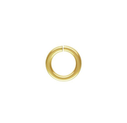 18ga Open jump Ring  1.0x6mm, 14k Gold Filled, Sterling Silver, #4004522