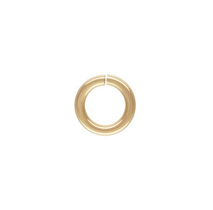 18ga Open Jump Ring 1x4mm, 14k Gold Filled, Sterling Silver, #4004523