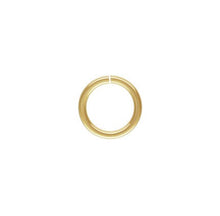 18ga Open jump Ring 1.0x8mm, 14k Gold Filled, Sterling Silver, #4004527