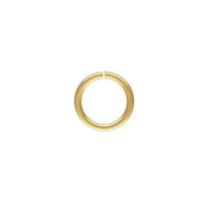 18ga Open jump Ring 1.0x8mm, 14k Gold Filled, Sterling Silver, #4004527