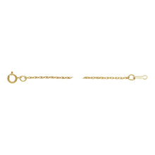 18" 1.1mm Rope Chain, 14k Gold filled, #401203018L