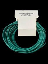 Aqua Greek Leather Cord 1.5MM