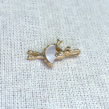 Ballerina Pendant, Pearl, Gold Plated, M4411