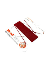 Garnet Bead Cord - Perlseide