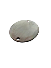 Round Mother of Pearl, Carved, SKU#M2636