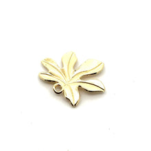 Gold leaf charm SKU#M3353