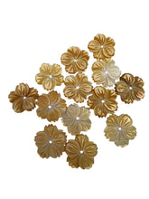 Yellow flower Mother Of Pearl, SKU#M4618
