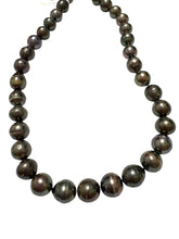 Tahitian pearl strand, 100% natural, SKU#TPS245