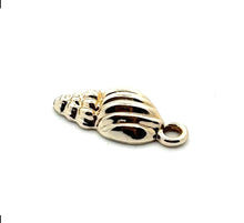 Shell charm, gold plated, SKU#M3099